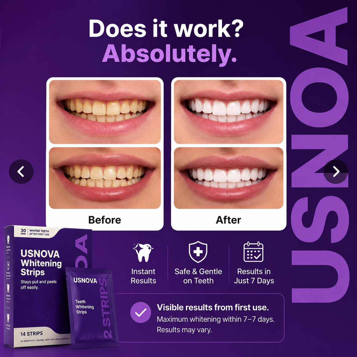Lumé Blue-Light Whitening Strips
