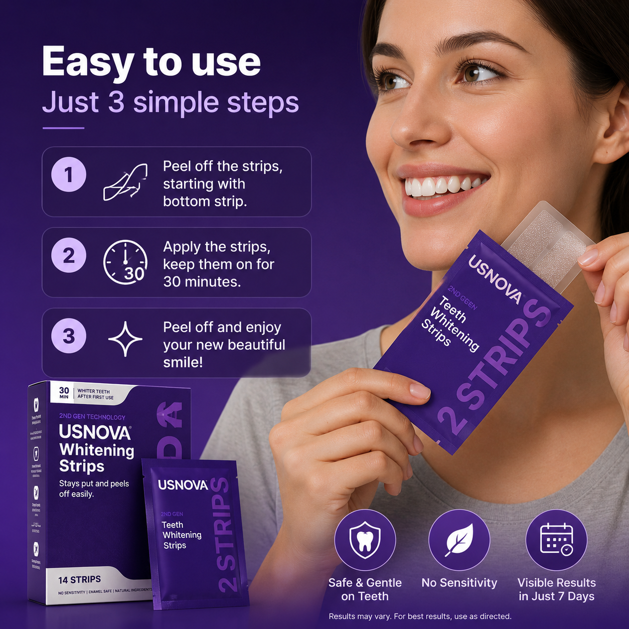 Lumé Blue-Light Whitening Strips
